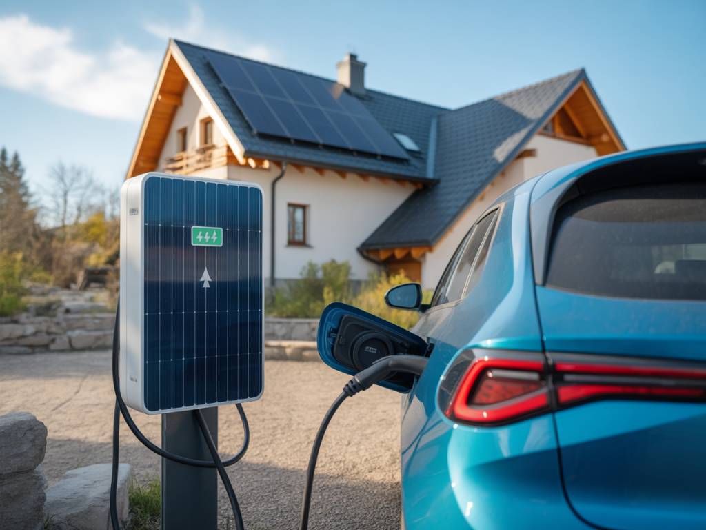 Cómo integrar un cargador para coche eléctrico con tu sistema de paneles solares en casa