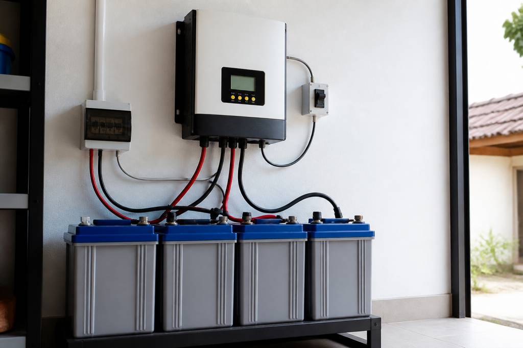 Cómo funciona el cargador de baterías y cómo elegir el adecuado para una instalación solar en casa